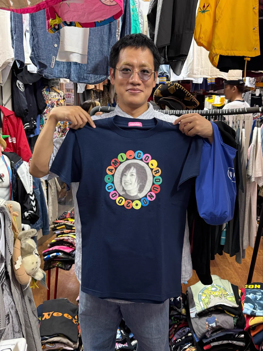 00's 鈴木あみ　ライブスタッフTシャツ ブラック　アミーゴ　非売品 吊り橋ピュン on X: 
