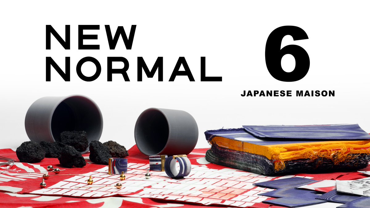 NEWNOR_NEWSTA's tweet photo. [NEW NORMAL 6 -Japanese Maison- 大阪展・東京展開催]のお知らせ

第6期となる今回は、金属プレスやアルミ鋳造など、さまざまな技術や専門性を持つ6社が参加。デザイナーとの対話を重ねながら、それぞれの家業が持つ新たな可能性を探っています。

皆さまのご来場を、心よりお待ちしております。 https://t.co/36lGfV9yHA