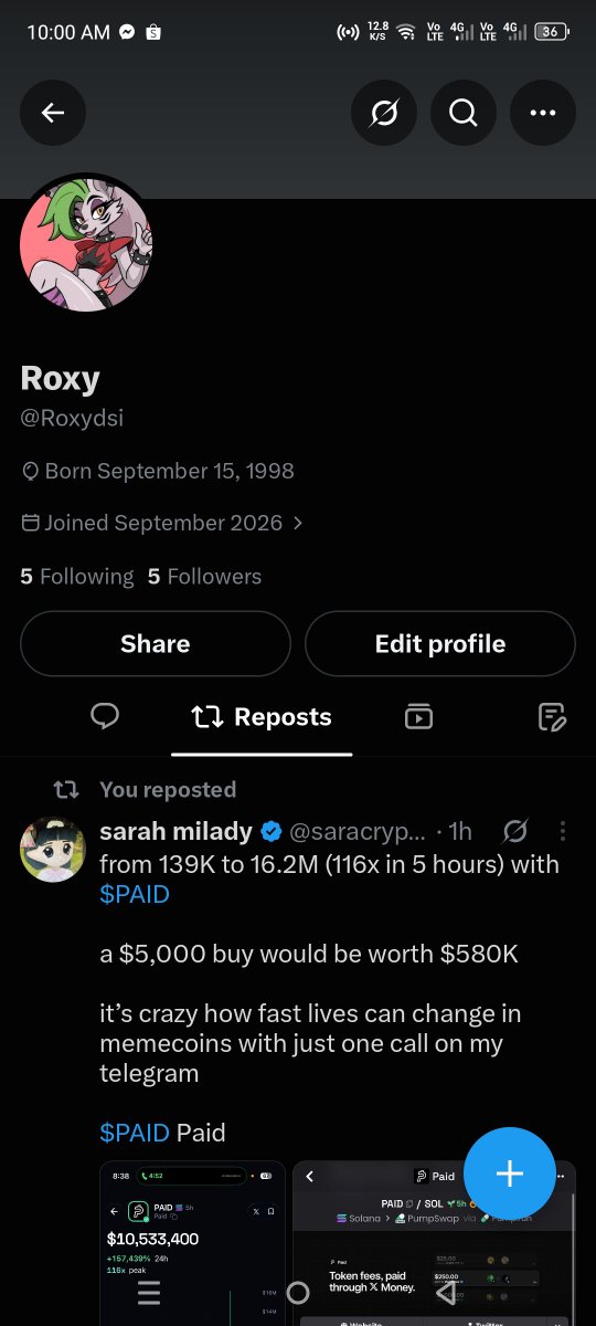 Roxydsi's tweet photo. @saracrypto_eth 0x842254f9e92ddc052492706d7cccc3d9dfe380f7 https://t.co/zWnDqkxLWv