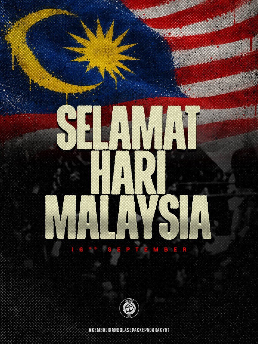 ultraSel_'s tweet photo. 🇲🇾 Selamat Hari Malaysia.

Hampir genap setahun sejak isu pemalsuan dokumen mencalar bola sepak negara. Jangan kita lupakan.

Semoga selepas segala yang berlaku, bola sepak Malaysia kembali sihat, dengan integriti, maruah dan memulih ke arah yang lebih baik.

#KBSKR https://t.co/LHpBXnDqEd