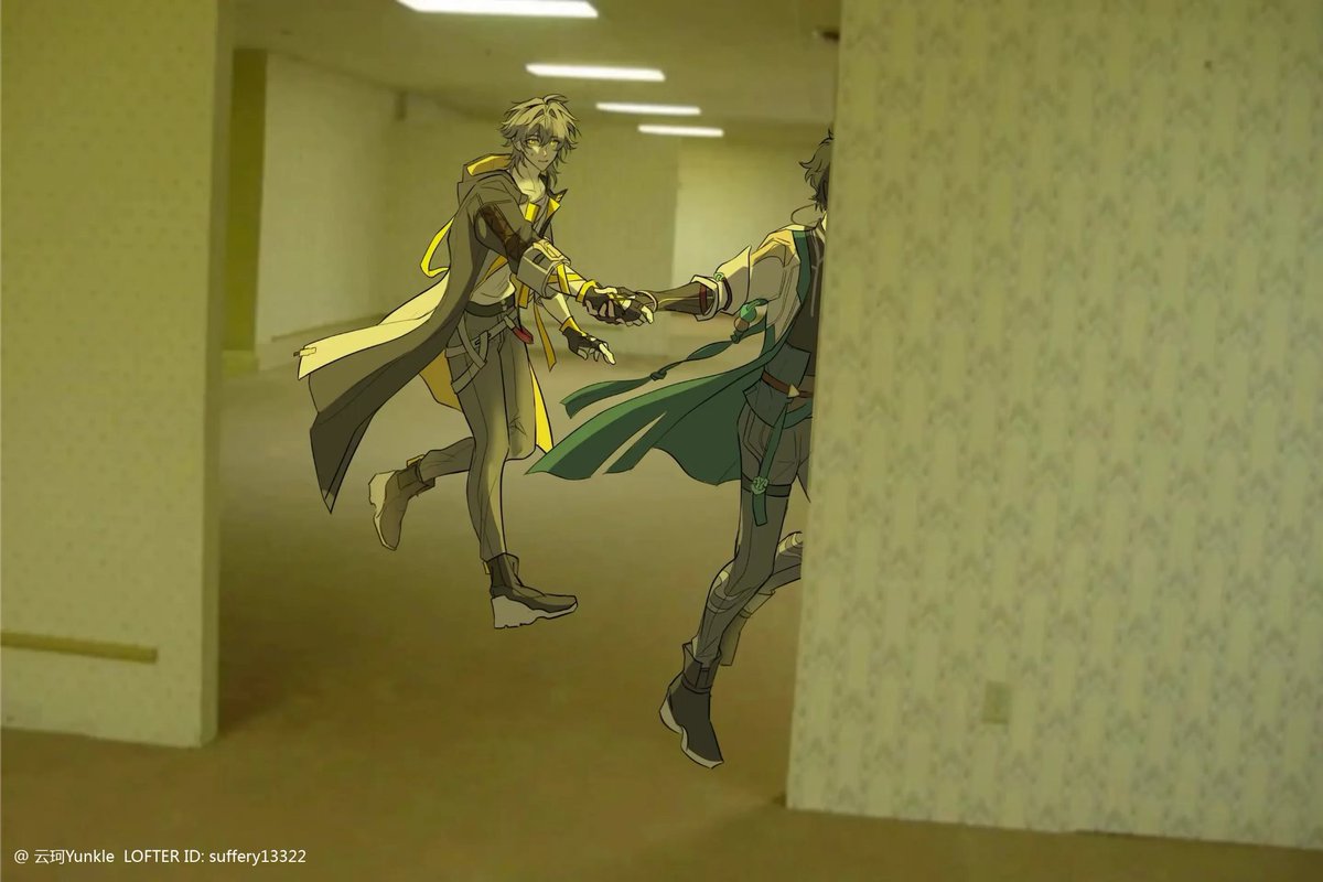 Yunklekuw2's tweet photo. ARE YOU LOST？
#Dancae #Danheng #Caelus #HonkaiStarRail https://t.co/8ySysZVwLV