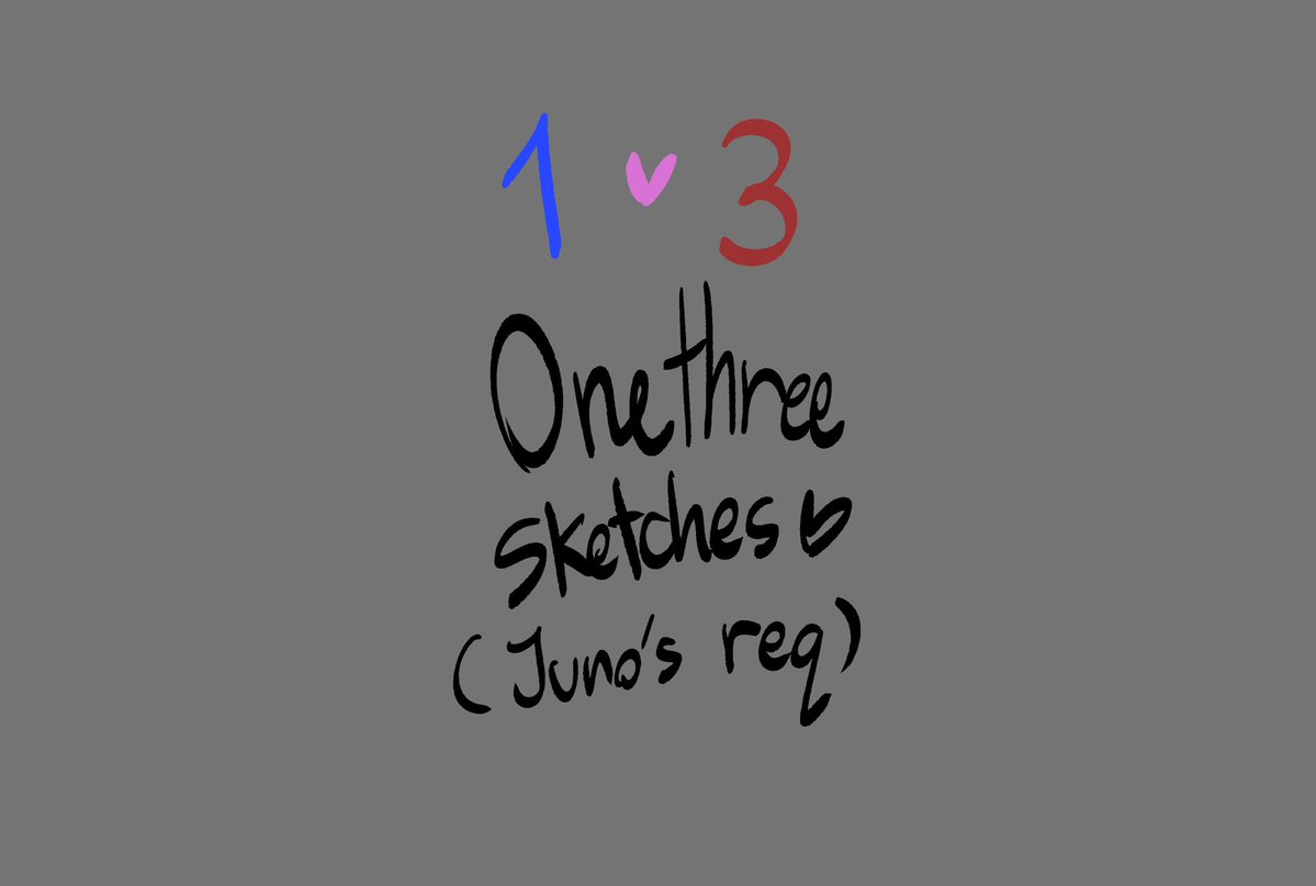 NoNameHaver's tweet photo. Low quality onethree sketches requested by Juno superrr low quality but I hope it’s okay #tpot #onetpot #threetpot https://t.co/XZm9W4iGmT