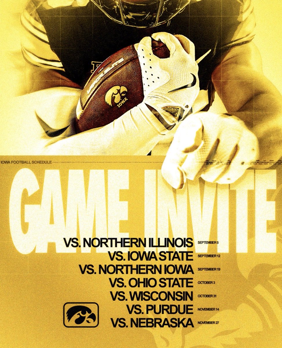 auramanzae's tweet photo. I will be attending the Iowa vs. Ohio state game Oct 3rd extremely excited to be back at the campus and be shown again what Iowa football/traditions are! @RhettSmeins @kringlenfb @Spauldingiowa @CoachK_Bell @CoachSWallace @TheIowaHawkeyes @BearsOutreach @chris_polizzi @AllenTrieu https://t.co/zHaC834zaL