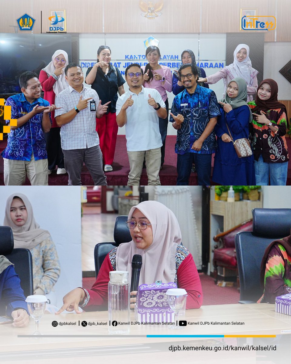 djpb_kalsel's tweet photo. Dorong UMKM makin go digital, Kanwil DJPb Kalsel gelar Pelatihan Pemasaran Digital (15/9)! 🚀

Bareng Lutfan Khanif (@hobyngunyah), UMKM Kalsel belajar strategi bikin hook konten medsos yang menarik sampai storytelling buat branding produk. 📱✨

#DJPbHAnDAL https://t.co/p7e1pi882E