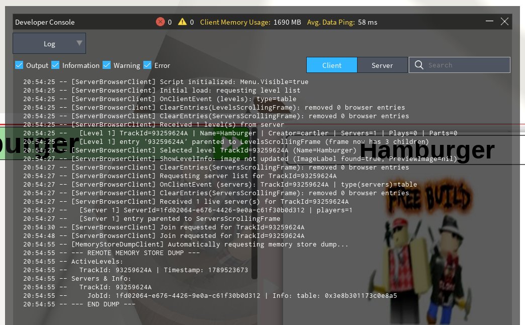 cartler_'s tweet photo. Writing network code from scratch is the worst torture a developer could put themselves through.
#roblox #robloxdev https://t.co/UuojGJOYAa
