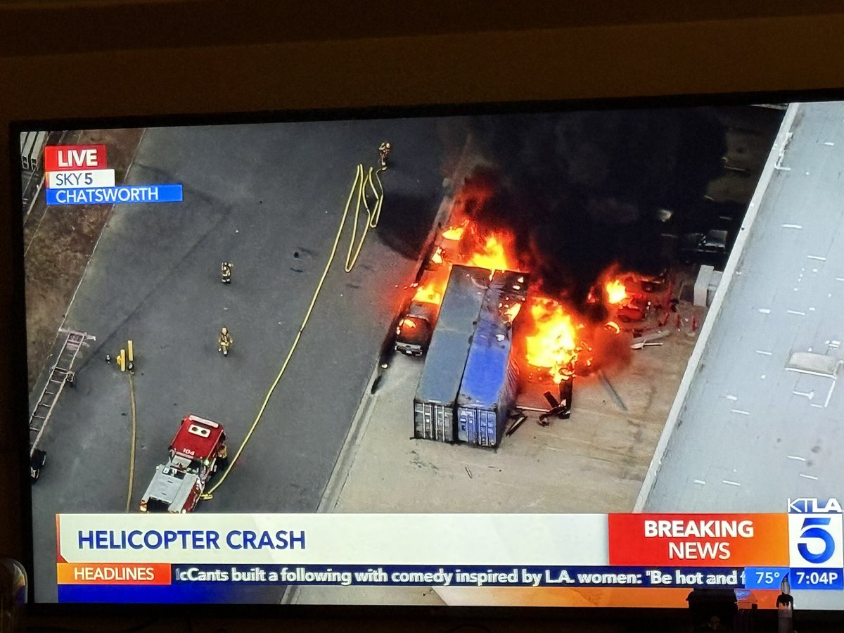 JessRosales1's tweet photo. @CodeThreeNews Live coverage on KTLA rn https://t.co/uVpUOeuvWl