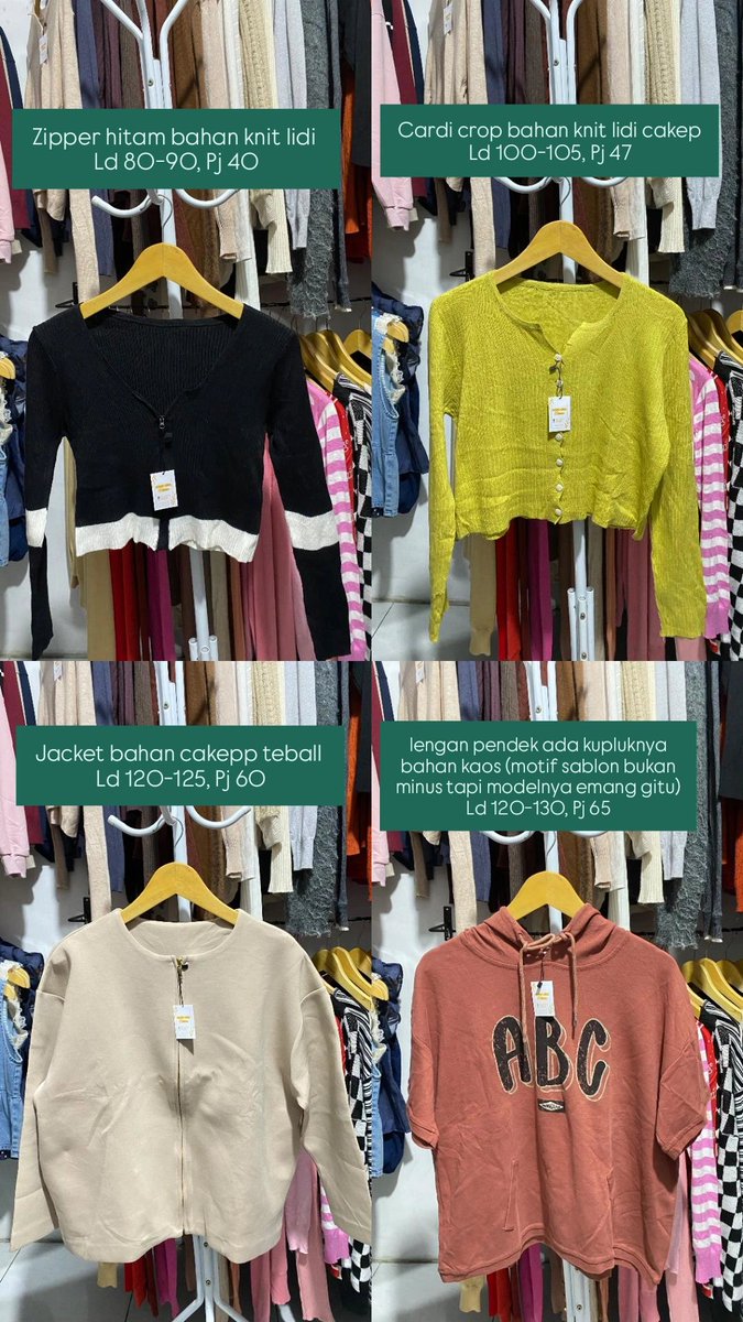 jiminsgirl95_'s tweet photo. ✨ Thrift cakep, harga merakyat! Murce, kece, stok terbatas—gas checkout sebelum keduluan! 🔥🛍️
#Medan #OOTD #zonauang #Trhift https://t.co/mesPqPl4nk