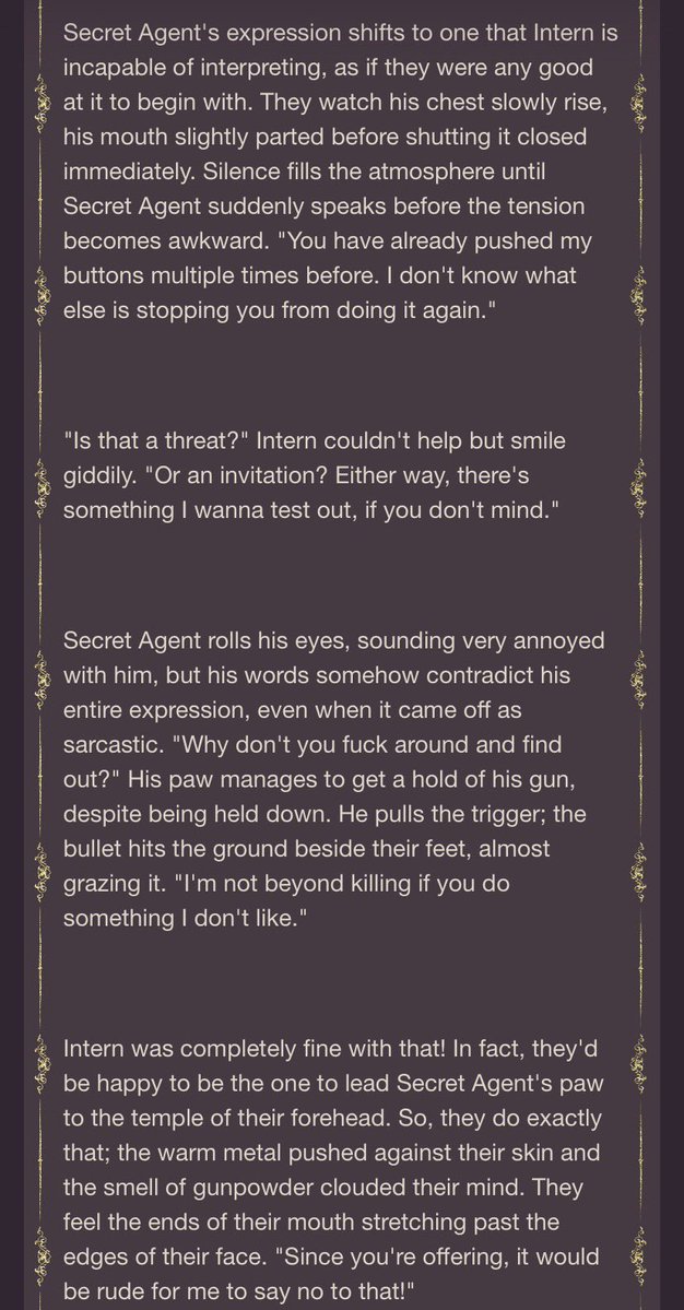 ishigonnacry's tweet photo. chapter 6 is out early! pls read the new tags and the author's note before reading #internagent #secretintern https://t.co/YiAYCPIlXZ