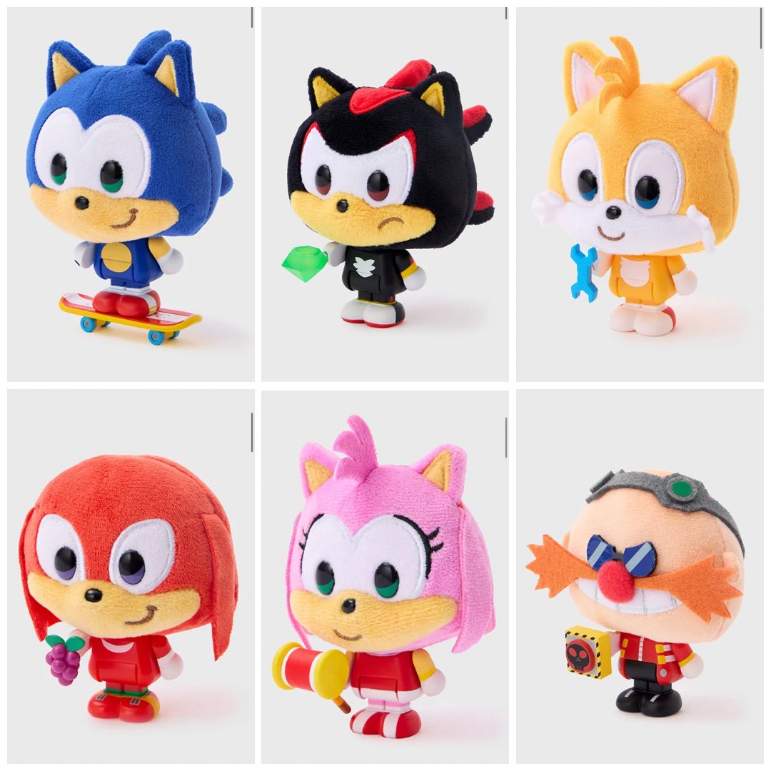 FrackDeals's tweet photo. A new toy line, "BLOFFFu" has been introduced in Japan! The figures feature a molded body and plush head. Six Sonic characters have been confirmed for the initial wave!

Website here:
https://t.co/2kV9jq1m9i https://t.co/rd2c4uZCDs