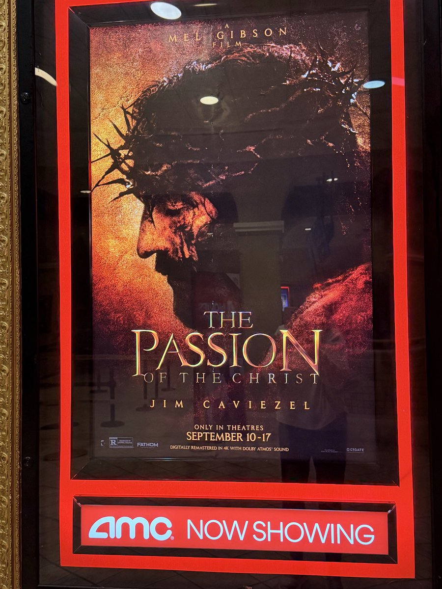 GolliAir's tweet photo. Saw The Passion again tonight for the 3rd time.  It’s not a movie, it’s a walk through repentance. Cant wait for The Resurrection!  #JesusSaves https://t.co/zdlaHoBp8W