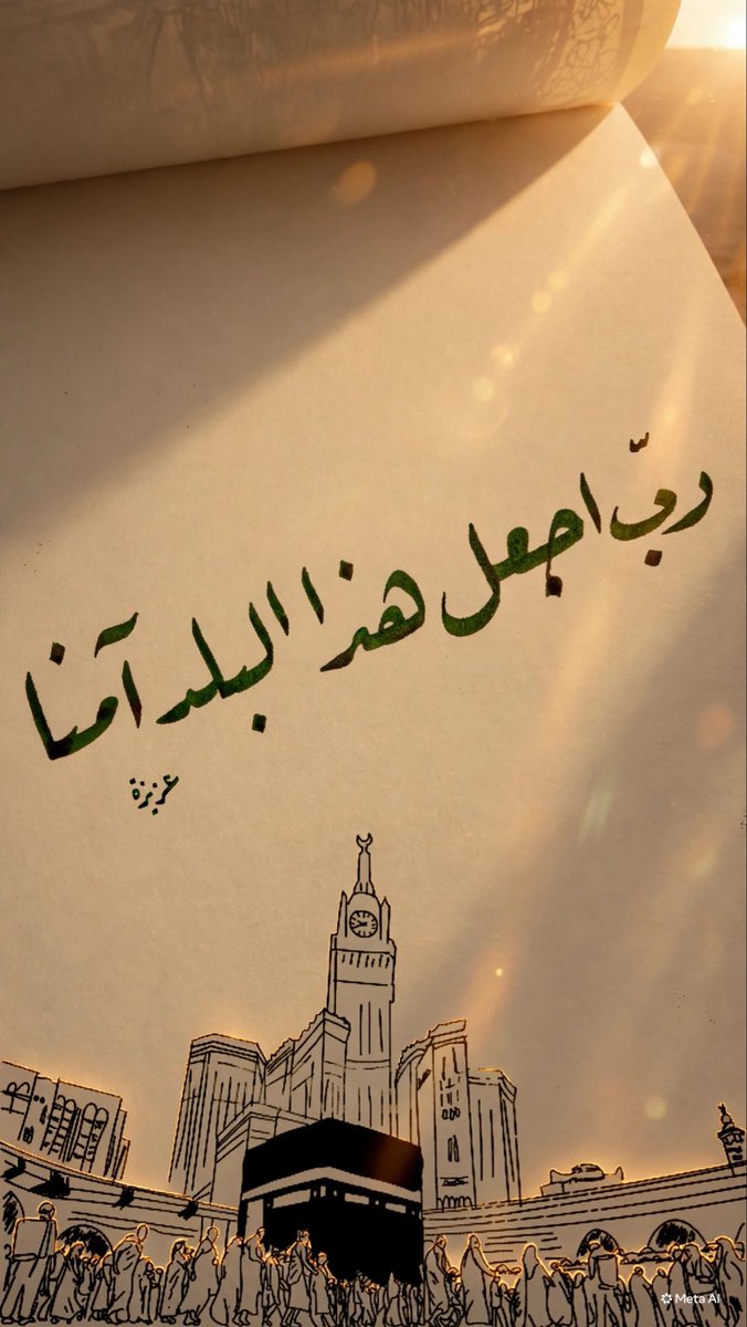 azeza_j_m's tweet photo. " رب اجعل هذا بلدا آمنا "
:
:
:
#مكه_المكرمة https://t.co/ZMtjb6Vlca