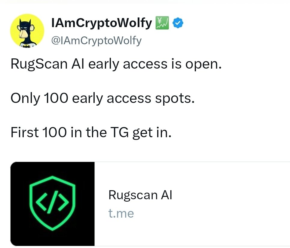 terry265's tweet photo. The Legend @IAmCryptoWolfy  Does It Again. This Will Be Talked About For The New Ages Of Crypto. Get In While You Can. Spots Are Very Limited!!! https://t.co/DuWZmPz0KY