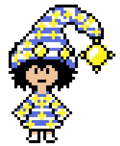 SpamGguy's tweet photo. @cute_ziana_5 His name is Nocturne, a child who is the Mage of the Dreams. Here are his sprites. https://t.co/t9HGtN8WqI