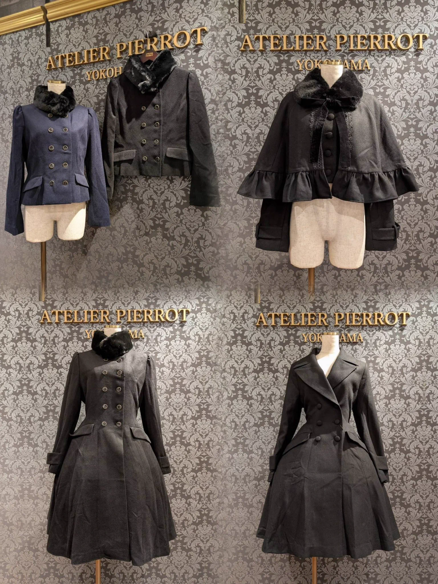 【美品】ATELIER PIERROT アトリエピエロ クロッカスケープコート ATELIER-PIERROT 横浜VIVRE店 on X: 