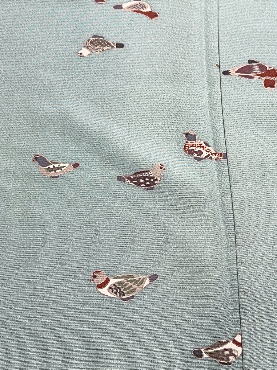 ochicochiya's tweet photo. \とっても可愛いお着物のご紹介👘✨️/

鳩、はと、ハト🐦🐦🐦
とってもキュートな鳩ちゃんがたくさん描かれた、単衣のお着物です。
1羽1羽デザインが違うのもポイント👍
今回は秋っぽくオレンジの帯を合わせました🍁🍂

#彼方此方屋
#リサイクル着物
#kimono https://t.co/ltQxQcbXz4