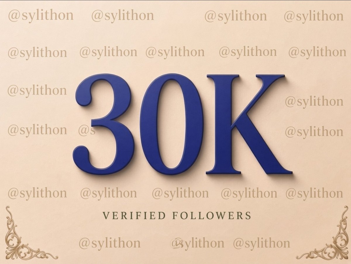 sylithon's tweet photo. If you need 30K+ followers 

Say Active ⭐️

I will boost your page. 🤩🙋‍♂️ https://t.co/XTigitvOAD