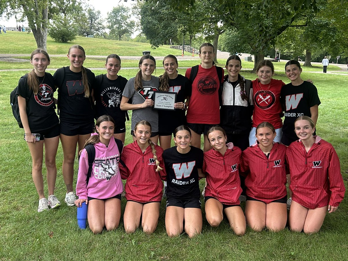 WburgXCTrack's tweet photo. 🏃‍♂️🏃‍♀️Oskaloosa XC Results

🥇 High School Girls (3 straight wins)
🥈 High School Boys (by 3 points to Carlisle)
🥈 Junior High Girls (by 1 point to Pella)
🥈 Junior High Boys https://t.co/WFCK9gRhYW