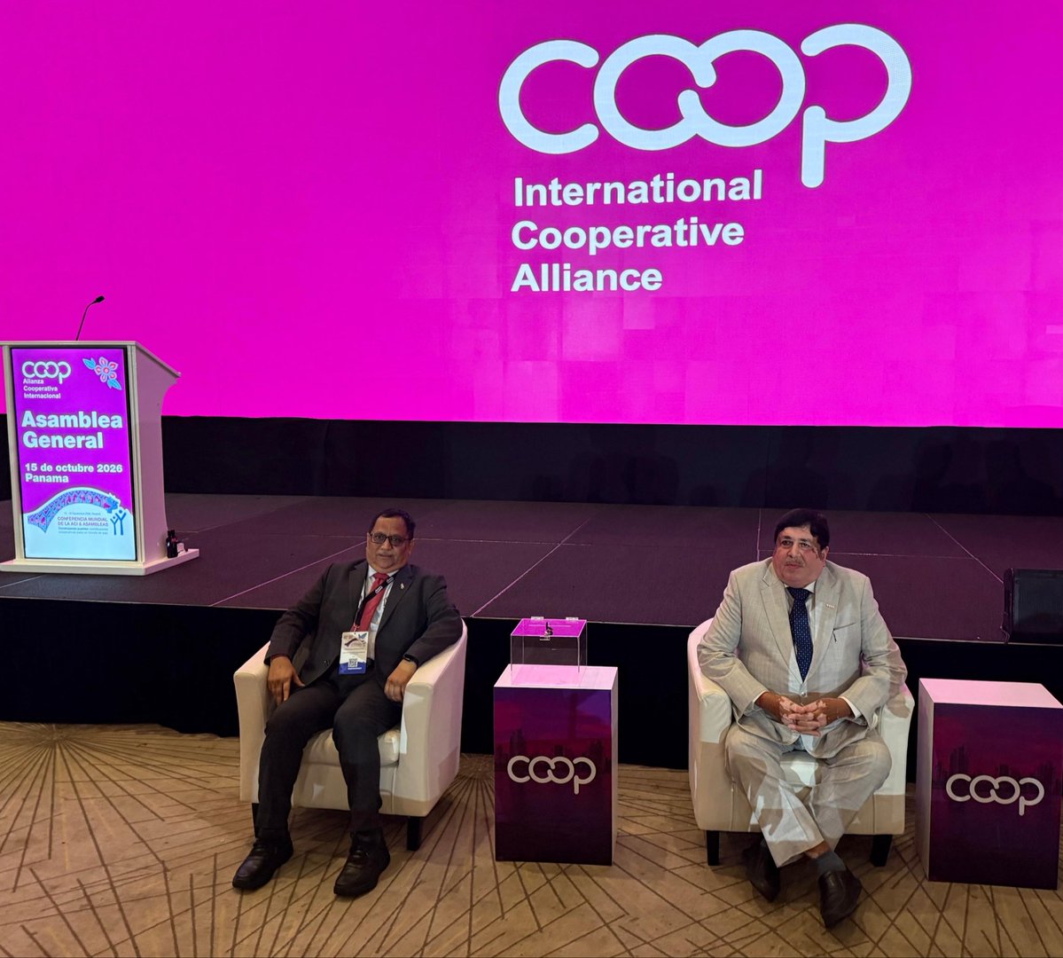 KiritkrJPatel's tweet photo. Heartiest congratulations to our esteemed Chairman, Shri Dileep Sanghani Ji, on his election as an At-Large Director on the Global Board of Directors of the International Cooperative Alliance (ICA). It is a moment of immense pride and joy for the entire IFFCO family and, indeed, for the cooperative movement of India. This remarkable achievement, attained at the ICA General Assembly in Panama City, is a proud victory for the entire cooperative sector of India. Under Shri Dileep Sanghani Ji’s visionary leadership, India’s cooperative movement has earned a stronger voice and greater recognition on the global stage. His election to the ICA Global Board reflects the growing strength, confidence and leadership of India’s cooperatives in shaping the future of the international cooperative movement.

@IFFCO_Coop @Dileep_Sanghani @icacoop @PMOIndia @MinOfCooperatn @PIB_India