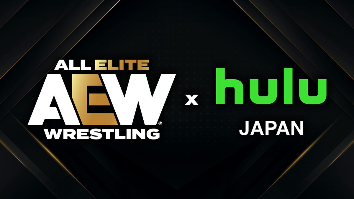 AEW_jp's tweet photo. 今秋より、HuluでAEWが配信スタート！

毎週お届けする #AEWDynamite、#AEWCollision に加え、#AEW PPVイベントもHuluでお楽しみいただけます。

AEWの新章が、Huluで始まります。
配信開始日などの詳細につきましては、続報をお待ちください。

@hulu_japan https://t.co/gu84j2Lran
