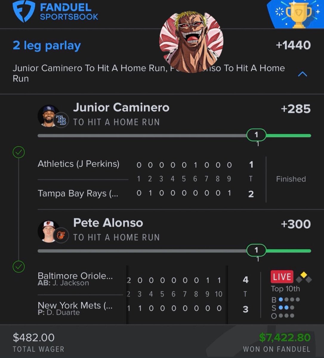 BlazinHotBets's tweet photo. CASH THE DAILY GEM💎💎

SENDING $400 💕 and reply

GET ALL PLAYS 25% OFF LIMITED TIME⬇️
https://t.co/09BAqJ5CuO

THE HEATER CONTINUES MAKE IT ANOTHER LAY CASHED THIS WEEK😈 https://t.co/JhfNbHl81b