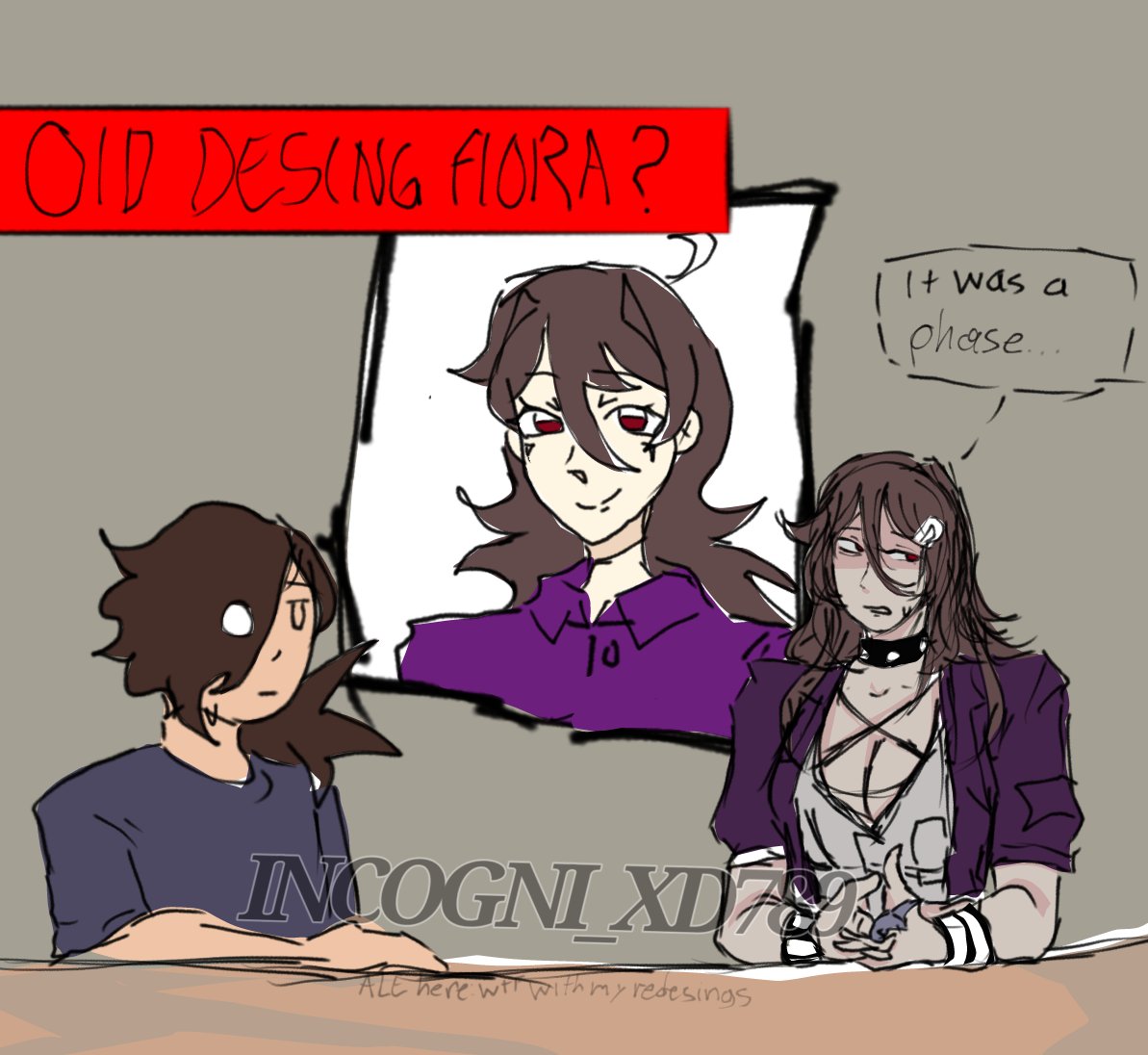 Nosequeponenm's tweet photo. Oh okok, she's mature now #ooc https://t.co/SW5aBPjKCI