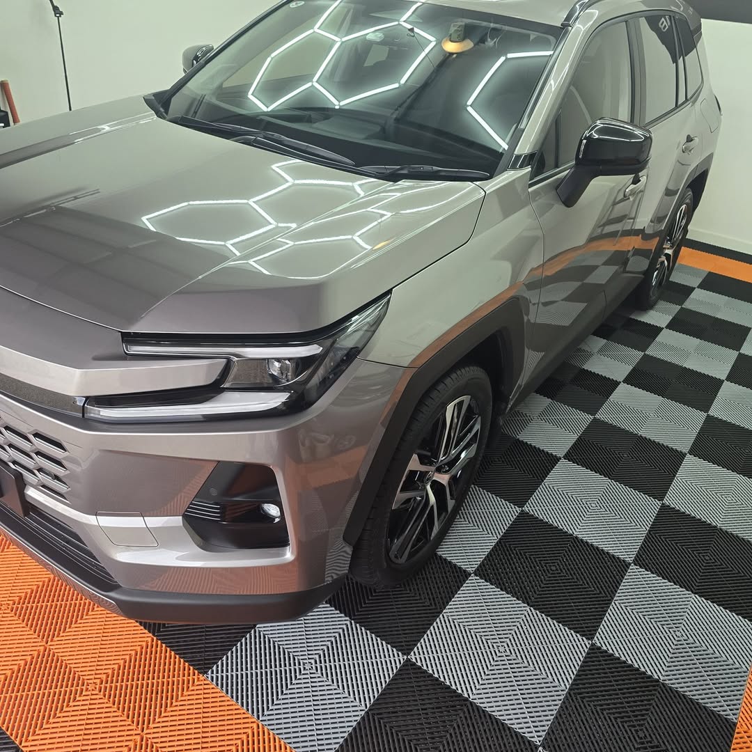MilesBraam's tweet photo. Experience the 2026 RAV4 at its best with a lab-level finish. Precision paint refinement, Ceramic Coating, and Nano Ceramic Window Tint deliver deep gloss, UV protection, heat rejection, and lasting style. https://t.co/ekRcmxYoDV
