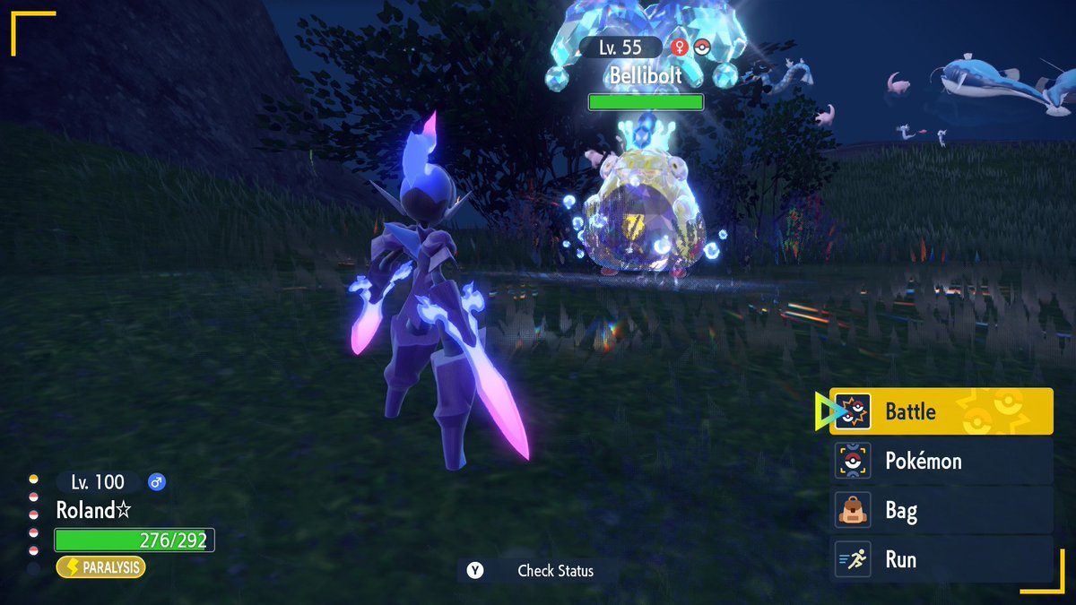spaciebun's tweet photo. He asked me for a nude, I sent him a picture of  ‘full odds shiny Tera Bellibolt’, he blocked me, and then I realized… he wanted a nude of my body and I, silly me, sent him one of my soul... https://t.co/iYka4JMB3H