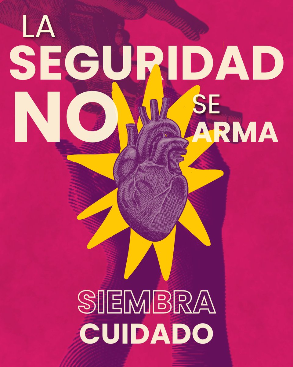 susanamuhamad's tweet photo. Si también crees que la respuesta a la inseguridad no es poner más armas en circulación, suma tu firma https://t.co/P5tiI9kgyL

La seguridad no se arma, siembra cuidado. https://t.co/rsRYrlUevz