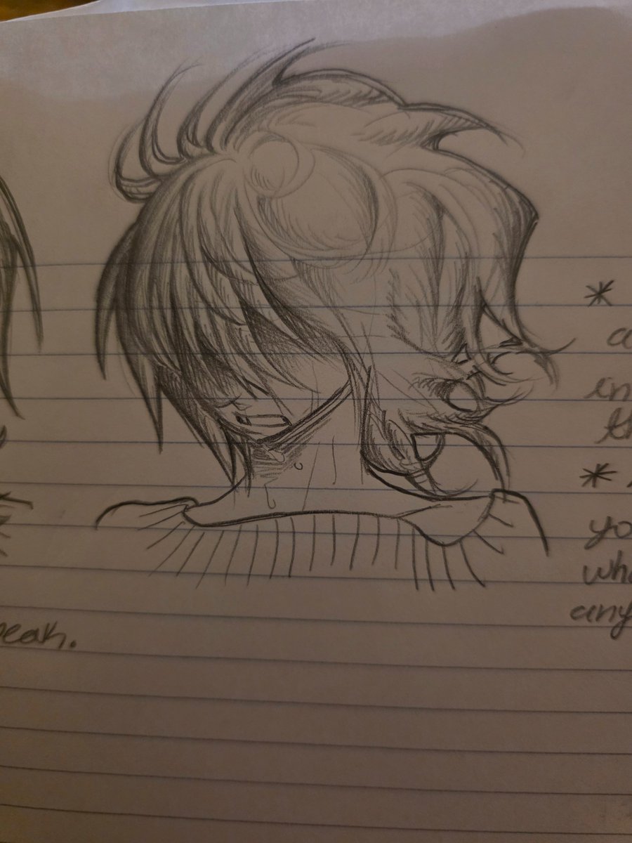 pawofkins's tweet photo. *You tried to speak
*The words are stuck in your throat
*Not like you knew what to say, anyways.
hi heres windgrave wip
#windgrave #kerdly #deltarune https://t.co/LwM1dN4LS1