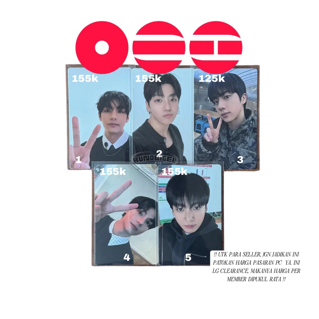 bundbigel's tweet photo. wts || want to sell

BTS Arirang PC
♡︎ 💰on pict
♡︎ opshare 
♡︎ retweet is appreciated ♡´･ᴗ･`♡ 
♡︎ dm for condi^^

✩ t: wts wtt wtb bts arirang jungkook jin taehyung v jimin namjoon suga jhope ina https://t.co/8hoscks7zE