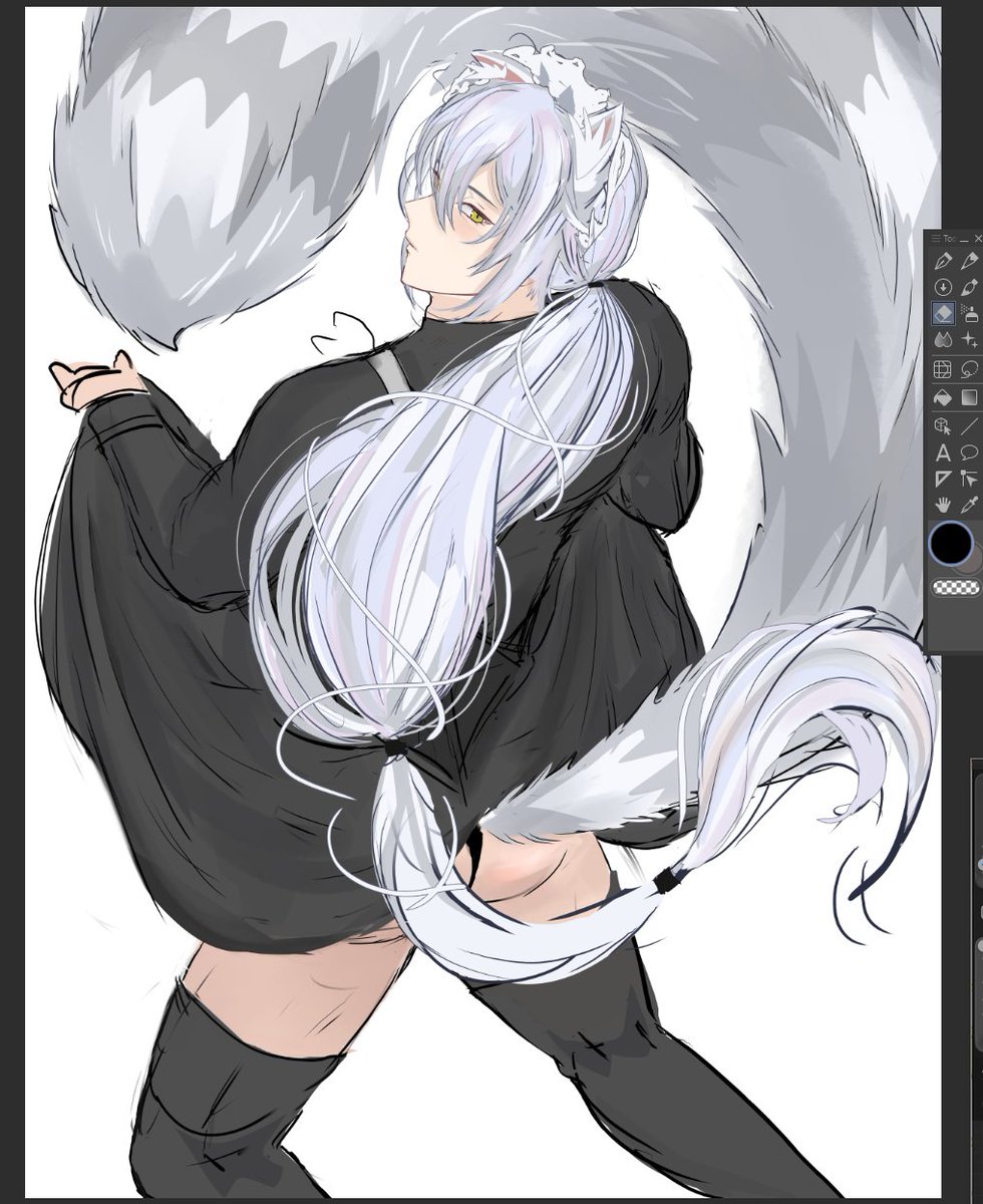 UnikonaX's tweet photo. sooo. #wip #Severian #젠레스 #zzzeroㅤ https://t.co/vyU11iqjZl