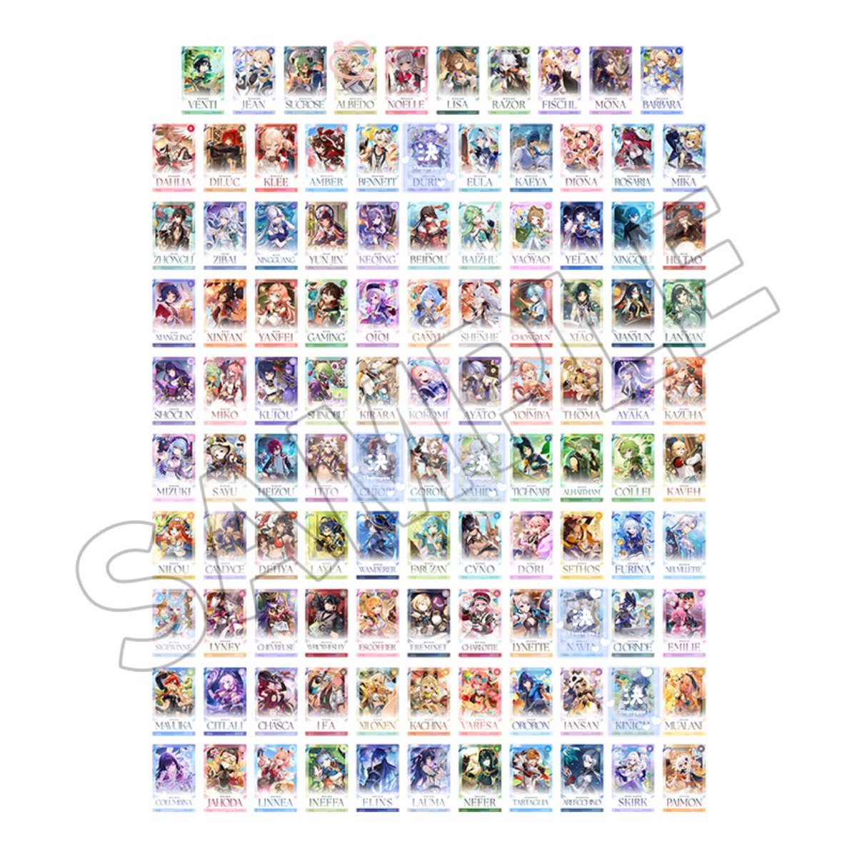 Yukimi1melt's tweet photo. 《仮約束・交換》
原神 ホヨランド おみくじ 韓国

【譲】画像1

【求】アルベド

代行にて70枚依頼済み(うち30枚入金済)
確保できなかった場合、排出がなかった場合は白紙となります。
譲渡は検討しておりませんので交換のみのお声がけお待ちしております🍀
検索からもお気軽にお声がけください⟡.· https://t.co/bOoqxE6vTb