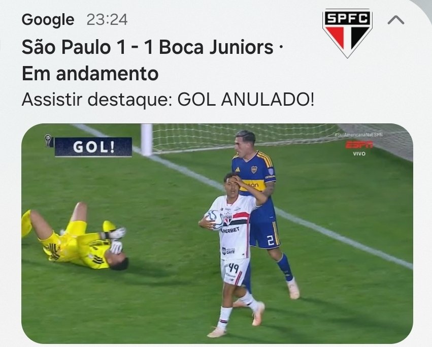 Luizfernandop's tweet photo. Péssimo juiz e Var nesse jogo. 

Um dos jogos mais roubados. 
Tudo bem que o SP jogou mal, mas esse Boca é fraco tb https://t.co/NkRuYQn1EX