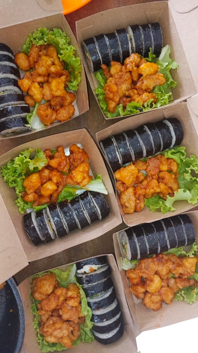 nyanyummie's tweet photo. @unicefess OPEN PO MINGGU 20 SEPTEMBER, kimbap chic lava 15 ribu, free ongkir area unnes. Order lewat dm atau chat wa 082137401524 https://t.co/Qj3LkuQPSX