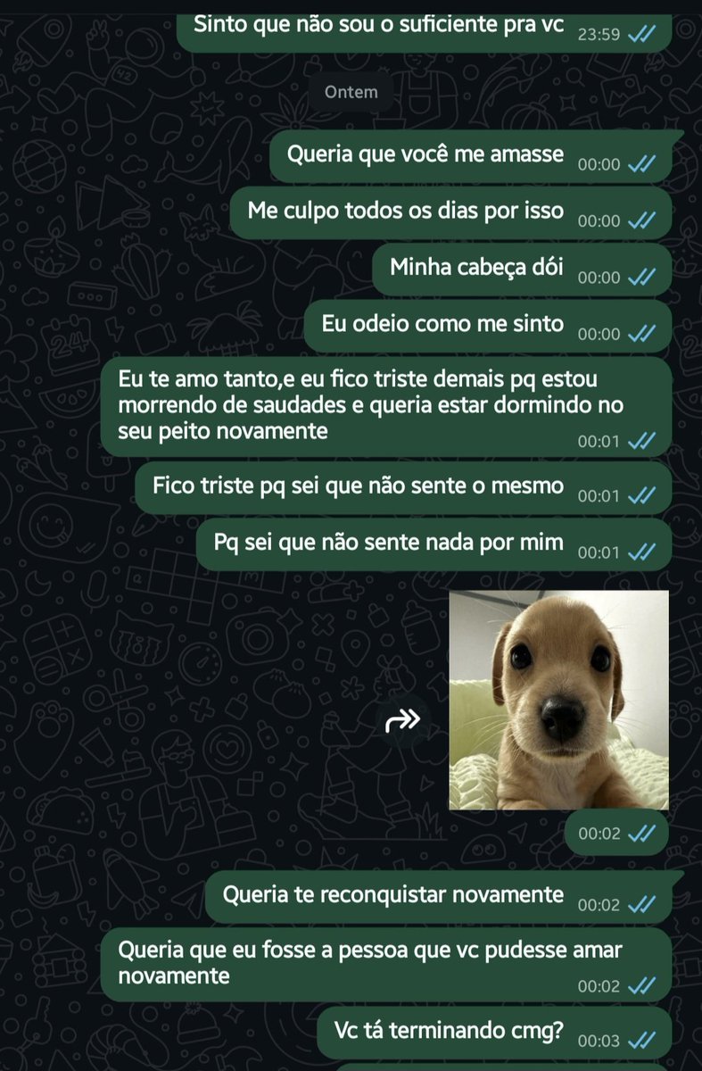 overdosefatal's tweet photo. quando você pensar que é burro lembre dessas minhas mensagens me humilhando por alguém que nem sequer sentia o mesmo por mim https://t.co/12bWbETA0c