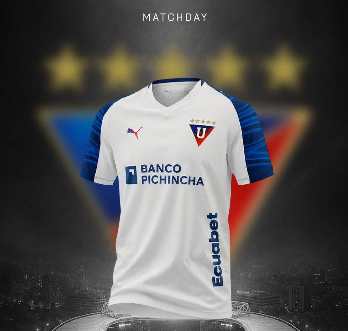 michaelroseroX's tweet photo. El Rey de Copas del Ecuador vestirá de blanco entero en el partido ante el Palmeiras por un lugar en las semifinales de la CONMEBOL Libertadores 2026, su camiseta tendrá el parche de campeón del torneo. https://t.co/41mwyMSh2h
