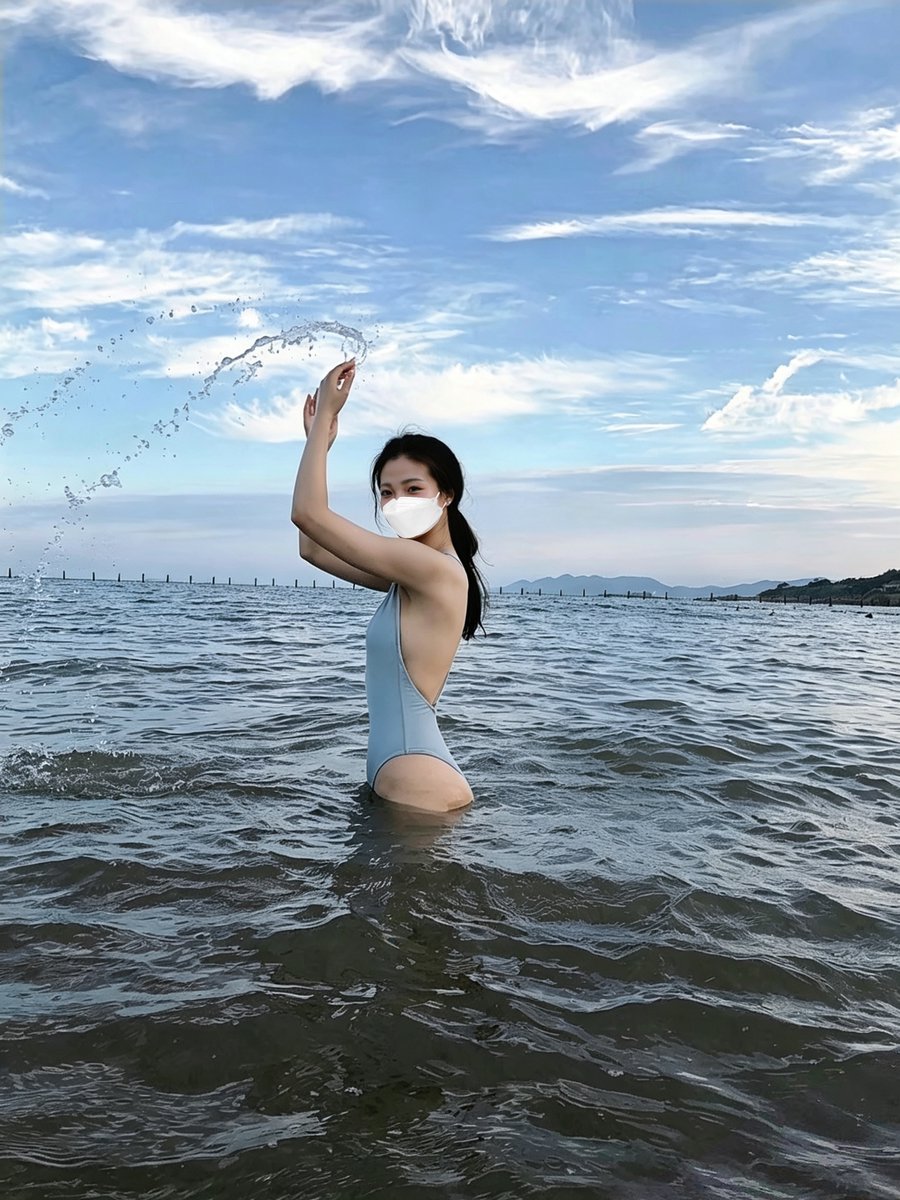Ssssev1n's tweet photo. 夏天这就完了？
哎好久没有下海游泳了~~#泳衣 https://t.co/LCFp5bCmSS
