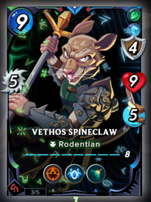 bravetofu's tweet photo. Welcome to the family BFA Vethos Spineclaw @splinterlands https://t.co/2nyNSu9gl9