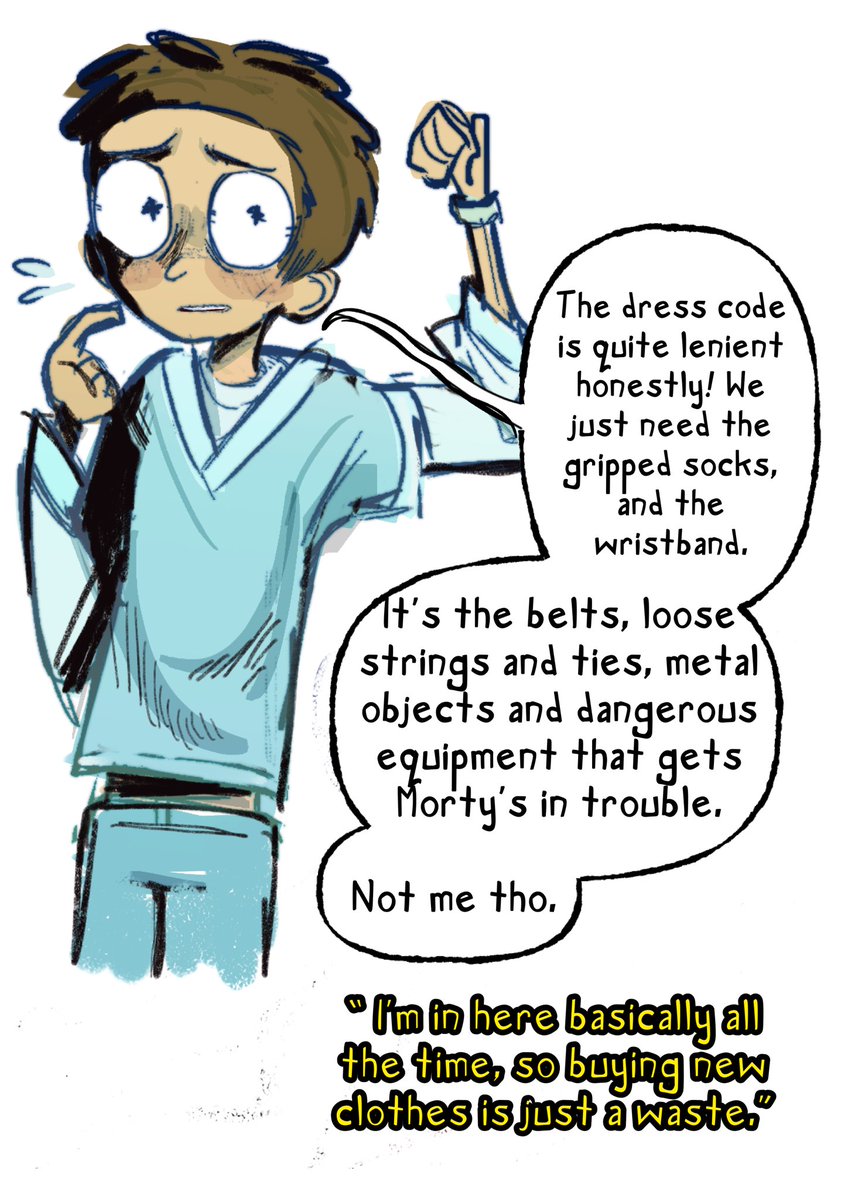 Texanbackstabb's tweet photo. Very self indulgent.. if you wish to make a Morty to join the two of my ocs do far, go ahead 🥹🥹 I wanna draw ocs https://t.co/r0U38vYLJv