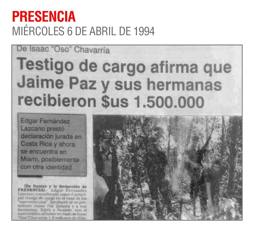 CarlosBernabe98's tweet photo. @fefidieguidq @RedUnoTv Santa Cruz siempre fue tierra de narcotraficantes https://t.co/ILo5GYUUMH