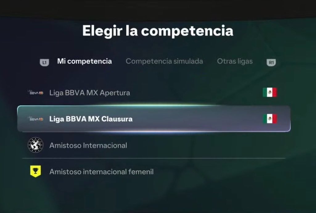 FC 27: Liga MX Teams Have No International Competitions in Career Mode