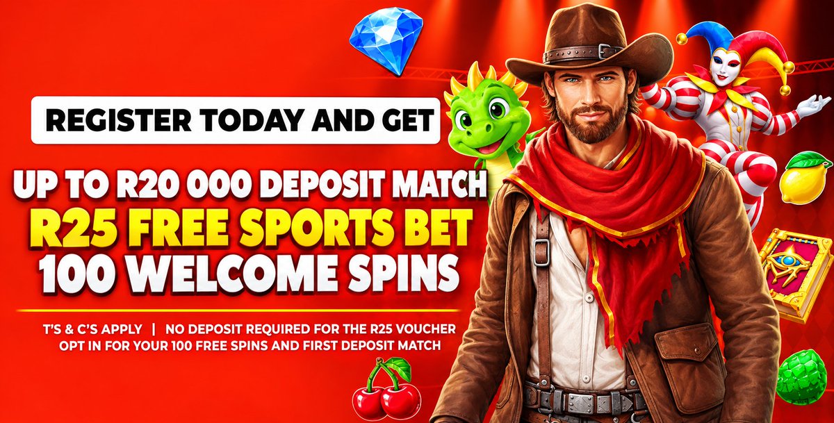 teamKnoxxy's tweet photo. @ChrisExcel102 Register with World Sports Betting today &amp; Get up To 20 000 Deposit Match. R25 Free Sports Bet, 100 Welcome Spins. Click 👇👇

https://t.co/ddjVqxk9lF

T &amp; Cs Apply 🔞 https://t.co/jd9enTbpff