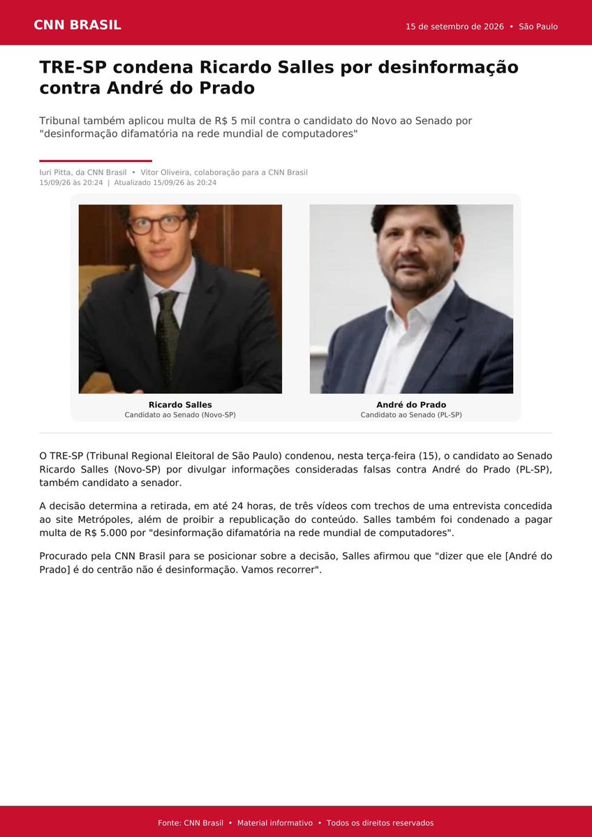 BySergioAntonio's tweet photo. Deu ruim pro Ricardão. 

Vota nele não. 

É Derrite e Do Prado. https://t.co/rLKvzBNYiT