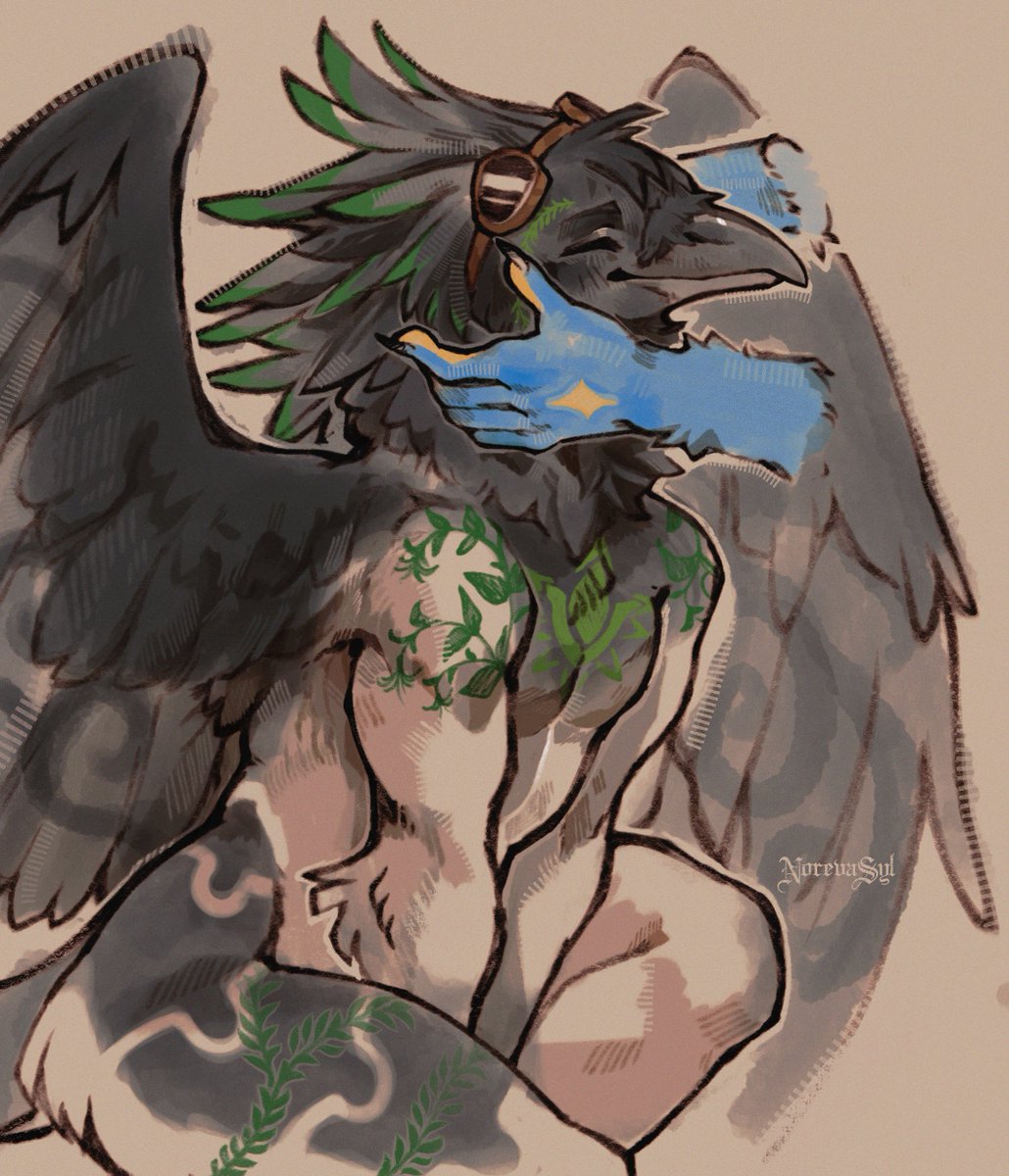 norevasyl's tweet photo. Caresses to the crow :> https://t.co/FAvZM2sJuI