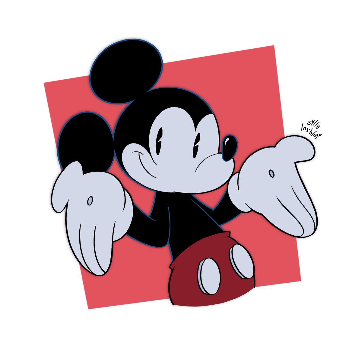 SillyInkblotArt's tweet photo. The lil' guy https://t.co/M1XR97xVZ1