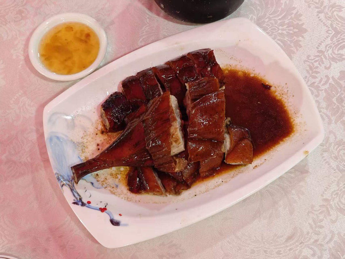 wx2049's tweet photo. 烧鹅就是要配酸梅酱！＃互fo ＃food https://t.co/IlyFkbUtcI