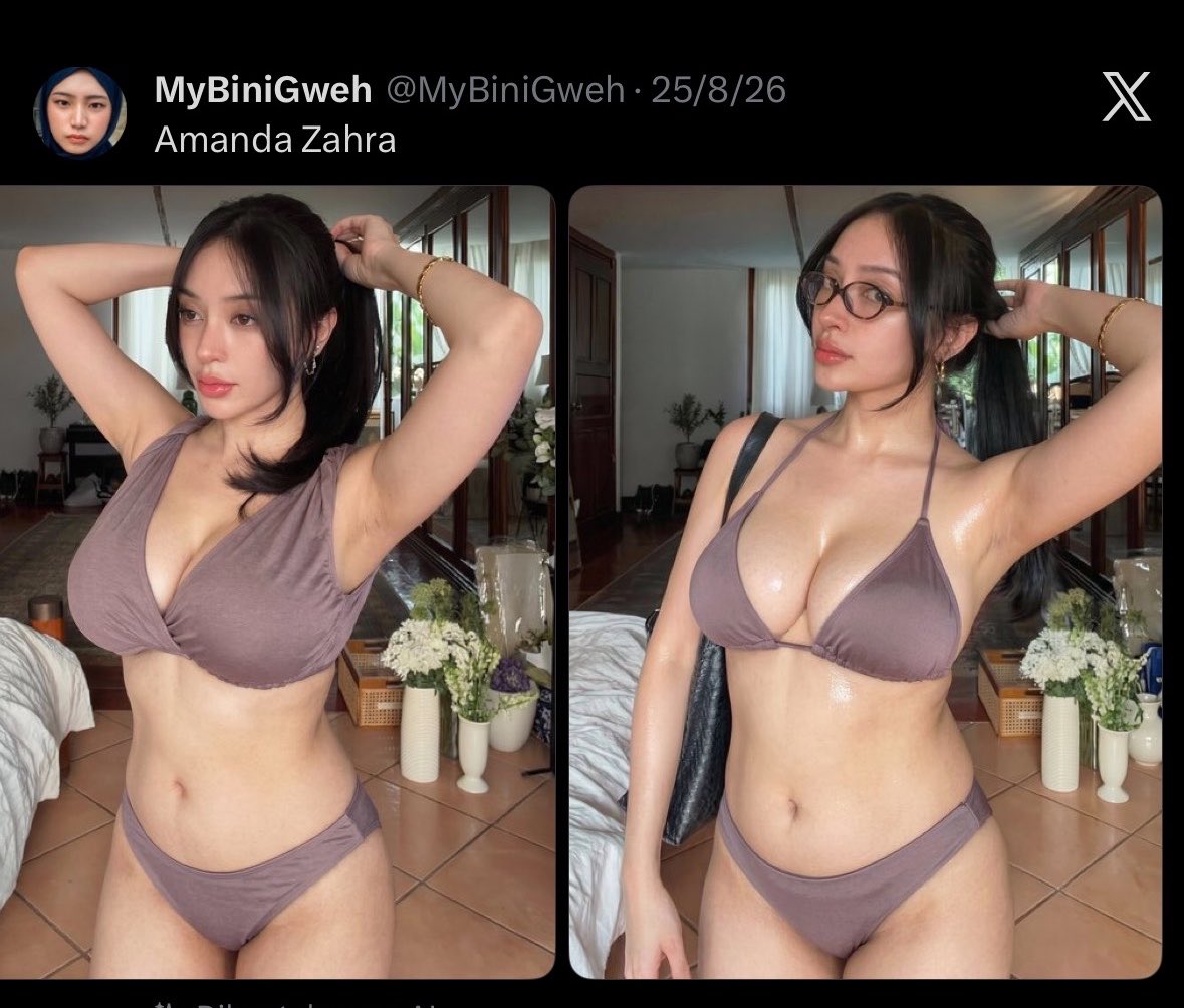 bavtrasss's tweet photo. Amanda gw kapan up kaya gini ya bingung😭😭, editan apa asli sih https://t.co/fApHu4RWdt