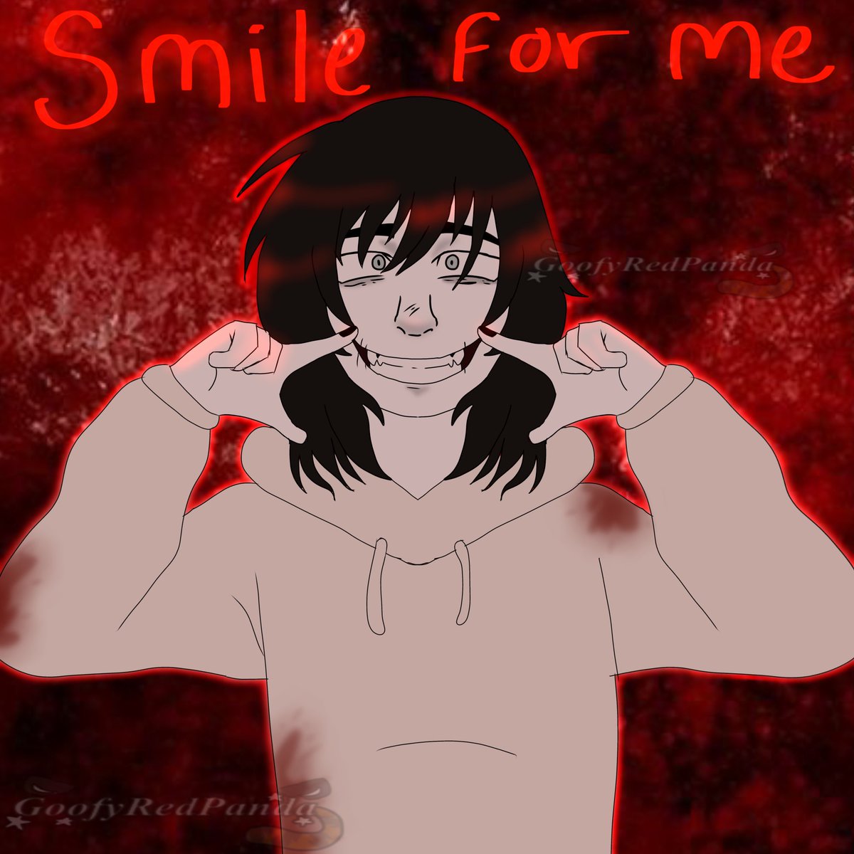 RedPanda20068's tweet photo. Jeff the killer art WHOOP WHOOP
#jeffthekiller
#creepypasta
#creepypastaart
#jeffthekillerart https://t.co/GYKEIocONd