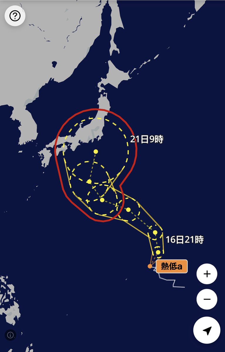 shinyahoya's tweet photo. 台風が関東を直撃する可能性が出てきました…　シルバーウィーク…
https://t.co/4cclAfQQL6 https://t.co/GbZK2sQanR