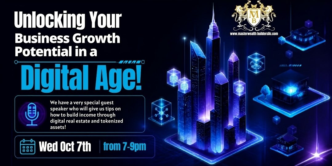MWBLLCis4u's tweet photo. Unlocking Your Business Growth Potential in a Digital Age

Date: Oct 7 • 19:00

https://t.co/a1AVZiotPh https://t.co/i2BaCjGwSY